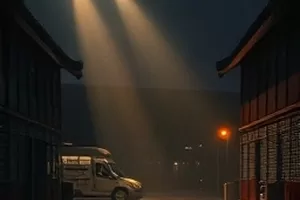 《不擅长告白的我们》两只手隔着桌角，指尖离得很近